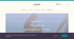 Desktop Screenshot of nelsonsnaturalworld.com